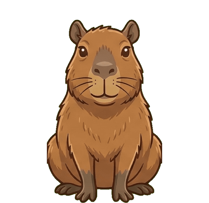 Cappy the capybara